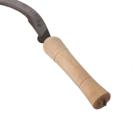 Sickle "Travnik", 8 "(20.3 cm), blade thickness 2 mm, handle of wood, Greengo-6
