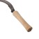Sickle "Travnik", 8 "(20.3 cm), blade thickness 2 mm, handle of wood, Greengo