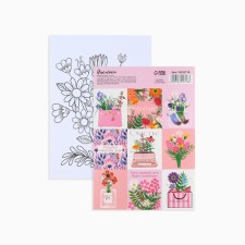 Stickers for gifts and flowers 