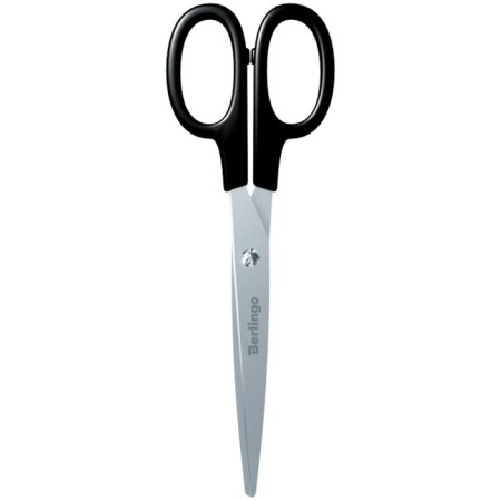 Office scissors 18 cm, universal, euro suspension