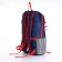 Tourist backpack 25l, folding, waterproof, with lightning, 4 pockets, blue color