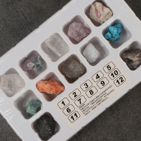 Collection of minerals, 12pcs-3