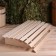 The head rest of the linden is large 60x35.5x9 cm