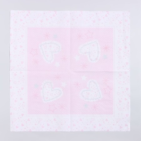 Paper napkins "Magic hearts", 33x33 cm, set 20 pcs-2