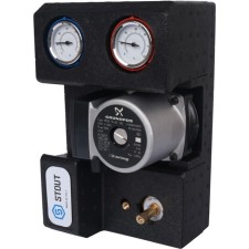 Насосная группа STOUT SDG-0007-002002, с 3-х ход.смес, 3/4", Grundfos UPSO 15-65 130