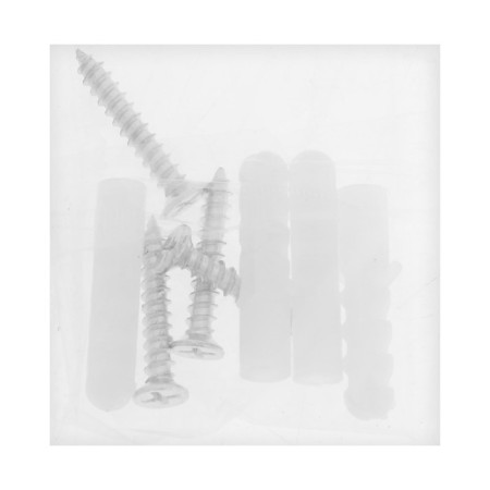 Tundra mirror holder, d = 20 mm, without drilling, color nickel, plastic, 4 pcs.-3
