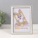 Photo frame Plastic "Office 2" 15x21 cm, white