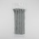 Lightning "Spiral", No. 4, non-proceeding, castle machine, 20 cm, light-gray color