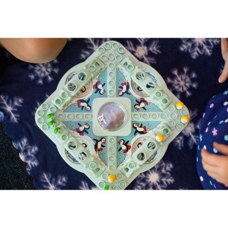 Board game for luck "Penguin Game", 2-4 players, 4+-8