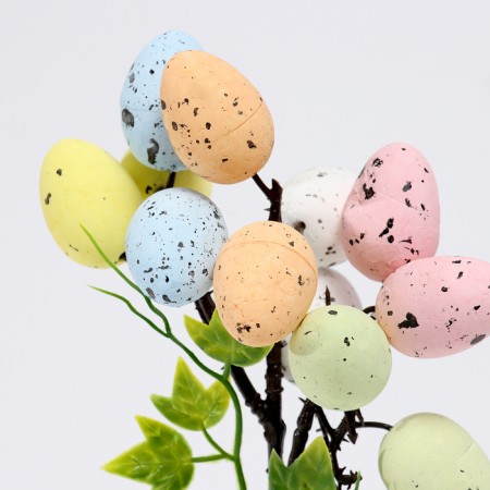 Easter decor "Eggs in a pot" 9 × 11 × 22 cm-1