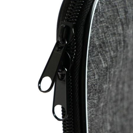 Folder with handles Textile A4, 350 x 270 x 20 mm, "Office", nylon 600D, linen, gray, pm/1-2