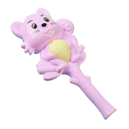 Rattle "Squirrel", color mix, crush me-1