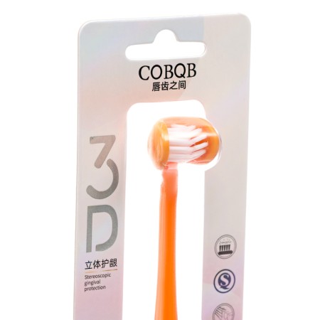 Toothbrush with an innovative head, mix-3