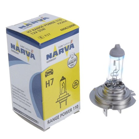 Car lamp Narva Range Power 110, H7, 12 V, 55 W, (PX26D) RP +110