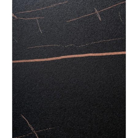 Shani quartz coffee table black/metal, black 60x60x62 cm-4