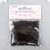 Set of beads "needlework" plastic, diameter 4 mm, 25 g, black