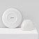 Service Porcelain Tea Daulay "Emelya", 12 objects: 6 cups 280 ml, 6 saucer d = 15 cm, white color