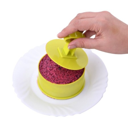 Culinary form with a cover cover "Circle", 9 × 9.5 cm, h = 4.5 cm, color mix-6
