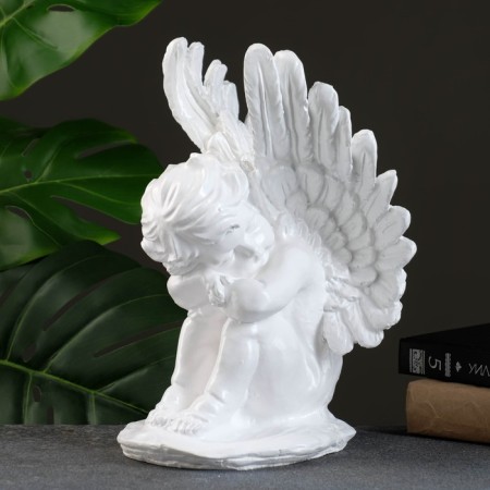 Figure "Angel Medium with wings" White, 18x28x20cm