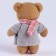 Soft toy "The smallest", Bear, Mix color