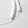 Beads on threads ball No. 6 faceted "Agat", 60 beads