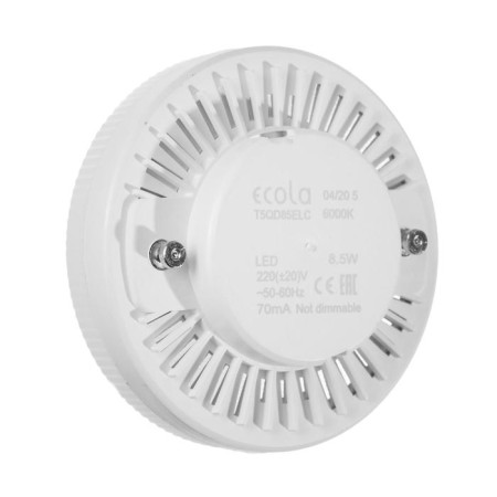 LED lamp Ecola, GX53, 8.5 W, 6000 K, 220 V, 27x75 mm, matte-1