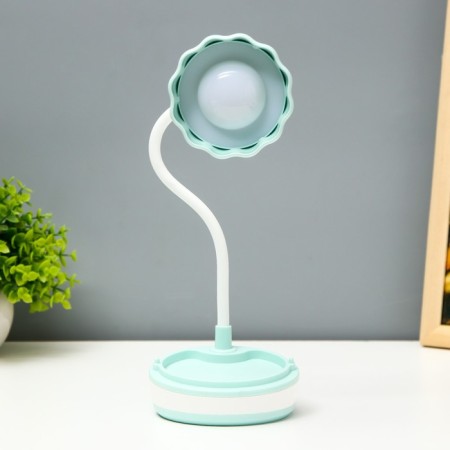 Linei table lamp LED 2W USB AKB Zelny 10.5x10.5x37 cm Risalux-6