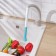 Brush - nozzle for a kitchen valve, holes diameter 2.5 cm, length 32 cm, brush length 2.5 cm