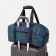Sports bag with lightning, external pocket, turquoise color