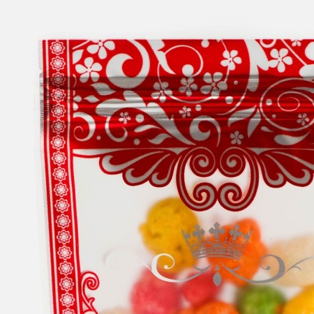 Pack Doy-Pak, matte, Khokhloma, with a window, 10 x 15+ 3 cm-1