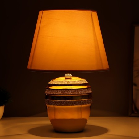 Table lamp "Certes" E14 40W gold 22x22x34cm-1
