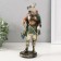 Souvenir Polystone "Dog in armor with a raincoat" 11.5x10x27 cm