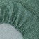 Bishop on the elastic band ATRA 180x200x20, green calico 120g/m, HL100%