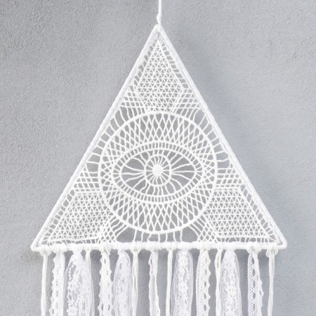 Dreams "Triangle with the eye from the evil eye" White 85x17 cm-1