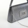Women's bag on magnet, gray color