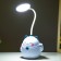 Maneck table lamp LED 3W AKB USB Blue 11.5x10x30 cm Risalux