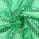Surfacing for needlework, a net with sequins, the color is green, 47.5 × 50 cm
