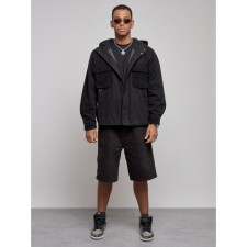 Jeaning jacket men's, size 52, black color