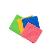 Microfiber napkin, universal, 4 pcs, 36x40 cm, mix
