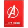 Notepad A6, 40 sheets in a hard cover, Avengers