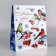 Package New Year's laminated "Bullfinch", ML 21 x 25 x 8 cm
