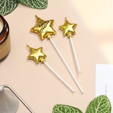 Set of candles for the cake, 3 pcs 
