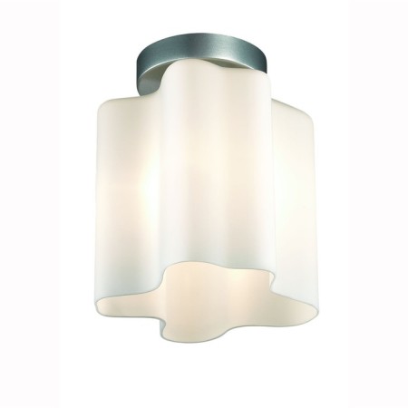 Ceiling lamp ST LUCE. SL116.502.01. ONDE. 1x60 W, E27, 19x19x20 cm, silver color