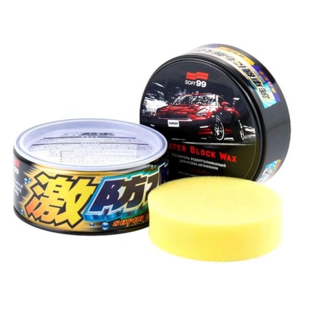Polite for the body protective Soft99 Water Block Wax for Dark Auto, 300 gr