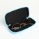 Lightning glasses case, blue color