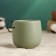 Pot "The pot that survived" 7x7x7cm, dark green