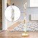 Steam mop KitFort KT-1048-1, 1300 W, 360 ml, cord 4.9 m, white-yellow