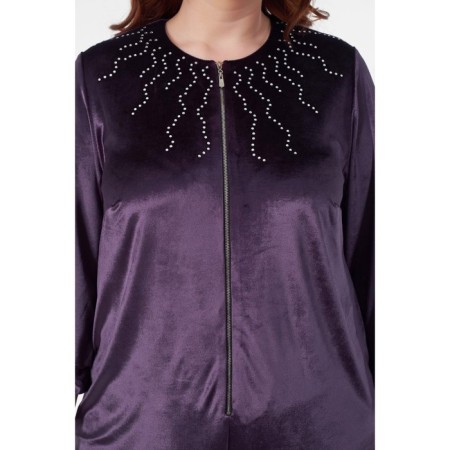 Combineson female, size 58, purple color-4