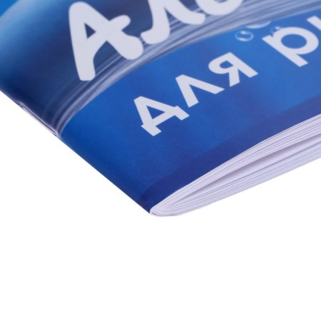 Album for drawing A4, 40 sheets on the clip "Sea World", cover coated cardboard, internal block offset 100 g/m²-2