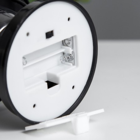 The nightlight "Evlampia" LED 1W from the batteries 2haaa black 10x10x12cm Risalux-4